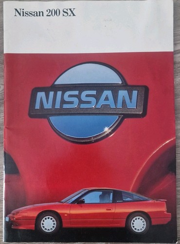 Nissan 200 prospekt 12 89 - prospekt, 12/89