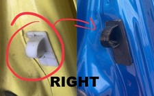 Ersatzteil Halteklammer Rückleuchte rechts für Citroen C1 und Peugeot 107 