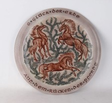 Großer Majolika Wandteller