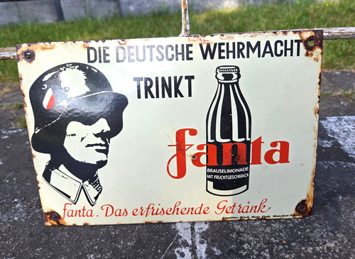 Top kleines emailleschild - kleines,