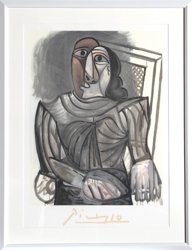 Pablo picasso femme assise - pablo,