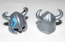 13391, Helm, Hörnerhelm, silber, bedruckt, Samurai, Asia-Ritter