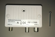 Multimedia Dosenaufsatz MMDoA TV Internet Kabel Deutschland Vodafone POF 1-4 KDG