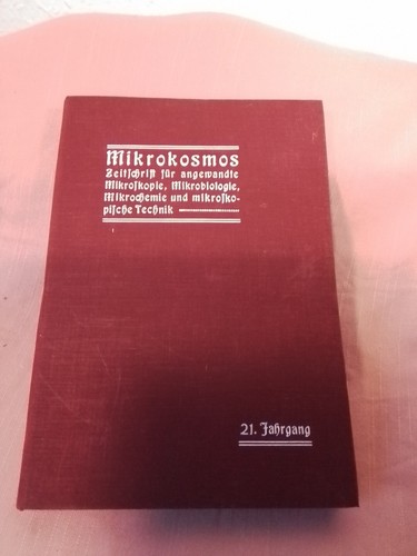 Mikrokosmos,Zeitschrift