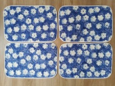 Vintage 90er 4x Stoff-Platzset