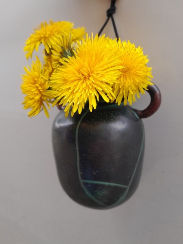 Kleine wandvase keramik - wandvase,