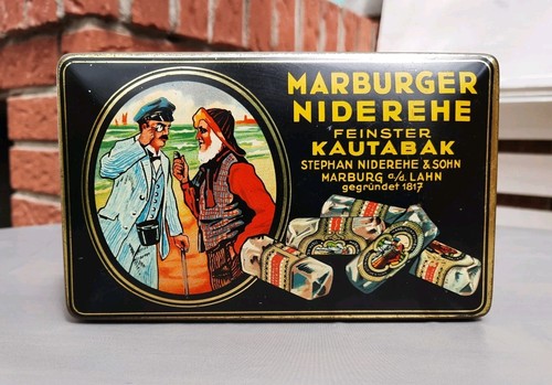 Alte blechdose marburger - alte,