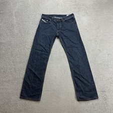 DIESEL Herren Vintage Jeans LARKEE Hose W32 L32 Regular Straight Wash 15617 Blau