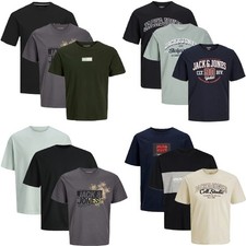 Jack Jones Herren T-Shirt 3er