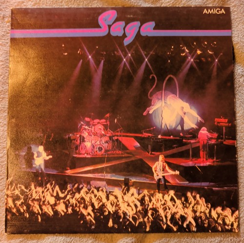 Vinyl saga live 1983 - vinyl-lp,,