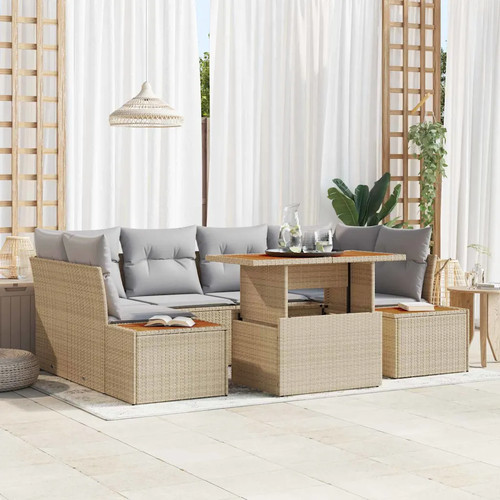 Gartensofa set mit kissen - gartensofa-set, 9