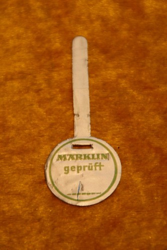 Märklin prüfsiegel grün - märklin,