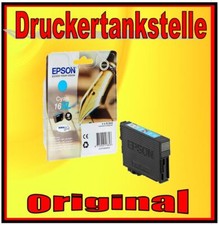  orig. Patrone Cartridge EPSON 16 XL cyan WF-2010 2510WF 2530WF 2540WF Neu