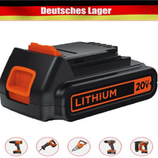 Für BLACK+DECKER Akku 18V 3,8 Ah Lithium BL2018 BL1318 BL4018 BL1518 LBXR20 DE