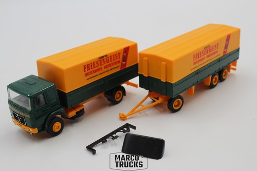 Herpa man planenhängerzug - herpa, f8