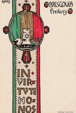 Studentika ca. 1910 Brisgovia