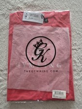 Gym King Pro Jersey Tee Coral