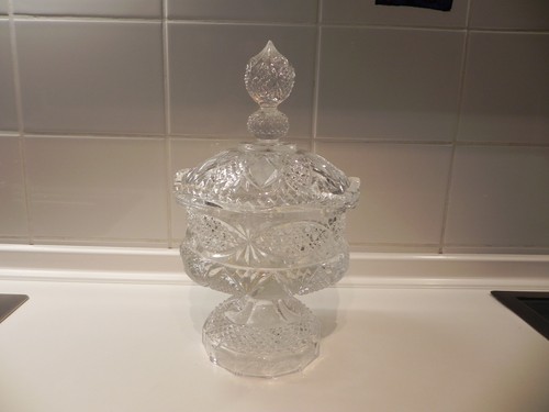 Bonboniere aus kristalglas - bonboniere,