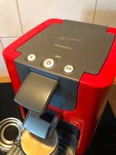 PHILIPS Senseo Pad-Kaffeemaschine, Quadrant HD 7863 Rot-Schwarz
