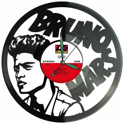Bruno mars wanduhr pop - mars, r&b