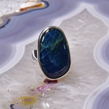 Apatit Ring, 925er Silber
