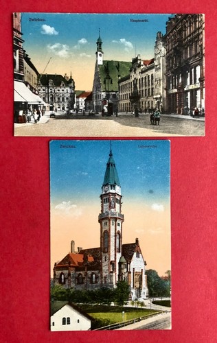 Zwickau um 1918 - x,