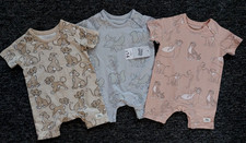 3er Set Disney Baby Strampler