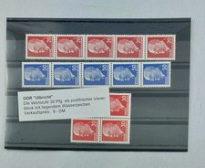 Briefmarken DDR, Ulbricht, 20