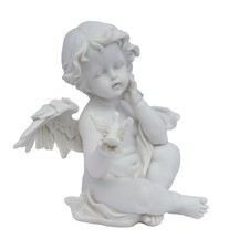 Engel mit Vogel Schutzengel