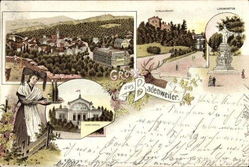 Litho badenweiler - litho, im