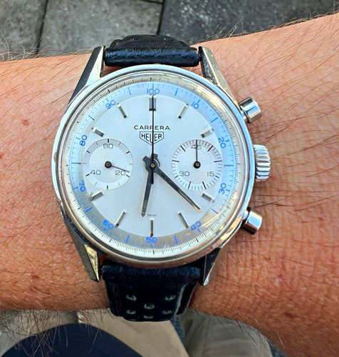 Heuer carrera 3647d decimal - heuer,