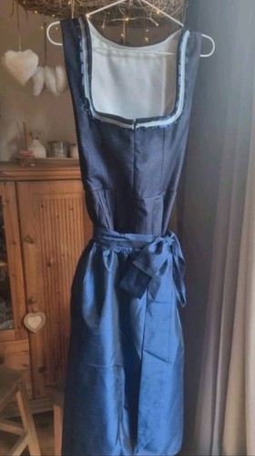 Damen dirndl blau weiß - dirndl, blau/weiß