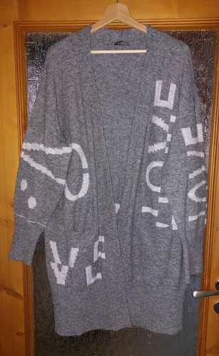 Ausgefallene longstrickjacke - ausgefallene,