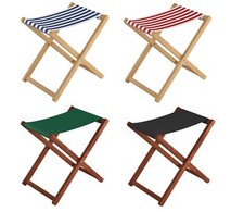 Klappbarer holz campinghocker - klappbarer, holz-campinghocker