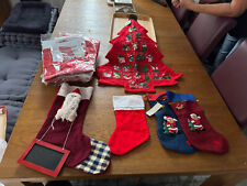 Konvolut von Nikolaus und Weihnachstzubehör für Kalender oder Geschenkverpackung