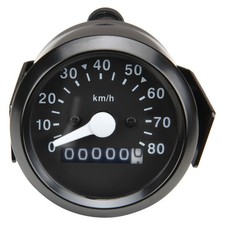 Tacho Tachometer 60mm schwarz