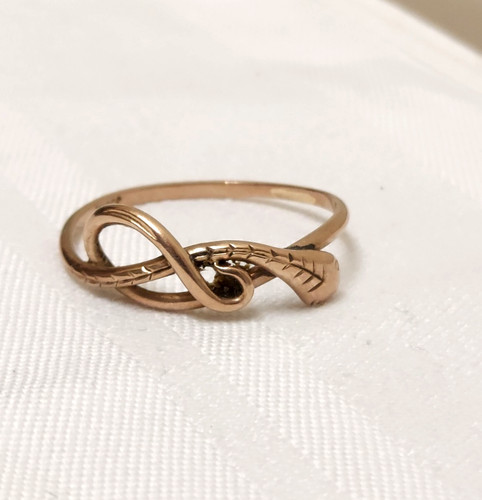 Schlangenring 333 gold - schlangenring,
