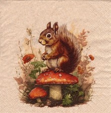 3 Servietten ~ Natur, Tiere