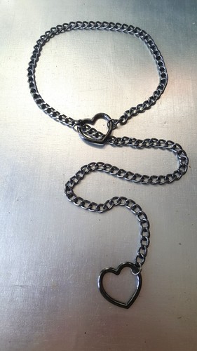 Herz halskette slip chain - herz,