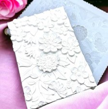 Blumen Relief Gießform