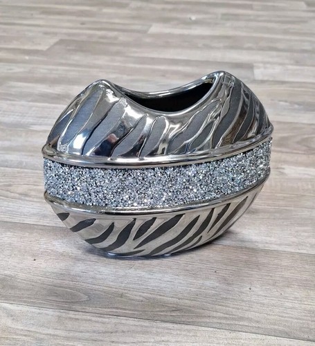 Vase,formano,silber,16x20cm,Ke