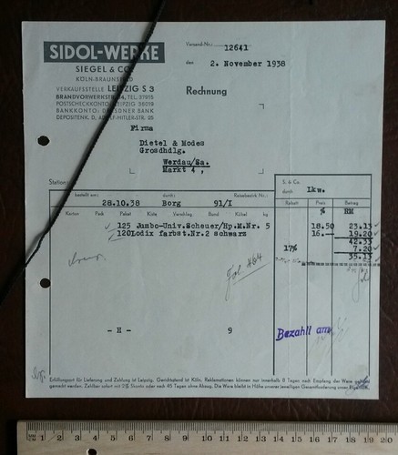 Sidol werk siegel köln - sidol,