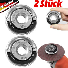 2x M14 Schnellspannmutter für Winkelschleifer Schrauben Bosch Metabo Makita Flex