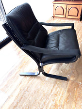 Ingmar Relling Siesta Leder Sessel  schwarz  Westnofa