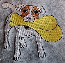 Stickdatei, sticken, Hund