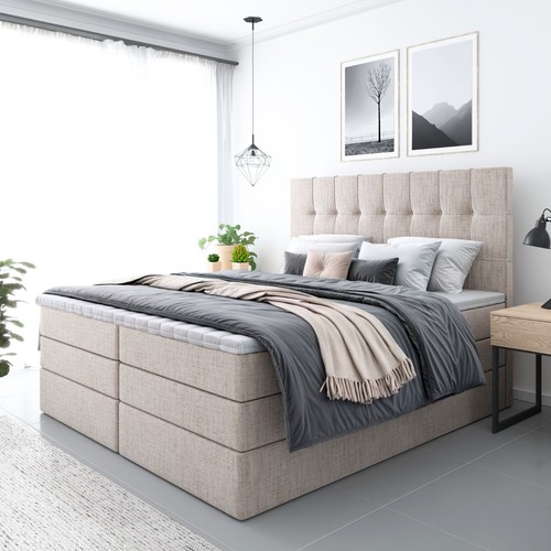 Doppelbett boxspringbett rema - doppelbett,