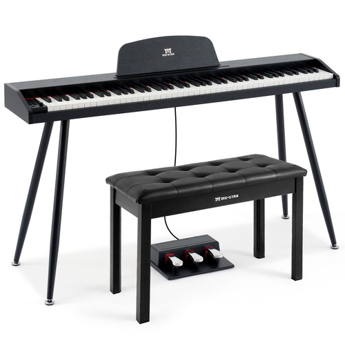 Mustar tasten digital piano - mustar,
