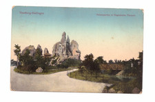 Ak Hamburg Stellingen Hagenbecks Tierpark Felsenpartie um 1919