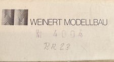 Weinert 4004 DB Ep. 3 BR 23 026-052 Oberflächenvorwärmer, Umbausatz Roco BR23