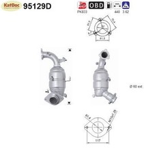 ✅ Katalysator für Toyota RAV 4 III 4WD, 2.2 D, 100kW, Euro 4